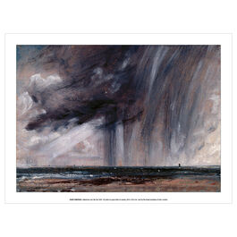 John Constable Rainstorm Over the Sea art print